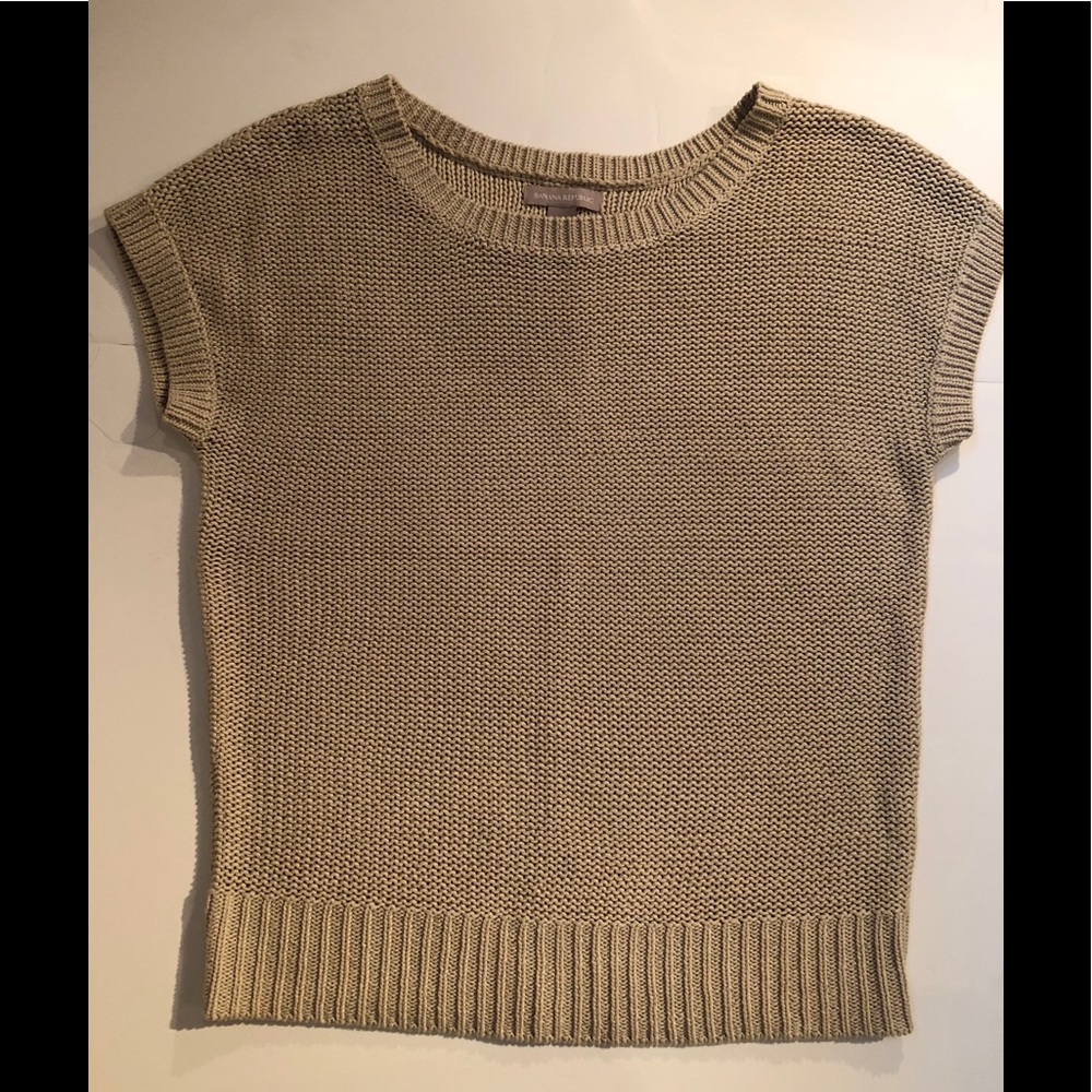 BANANA REPUBLIC cap sleeve sweater